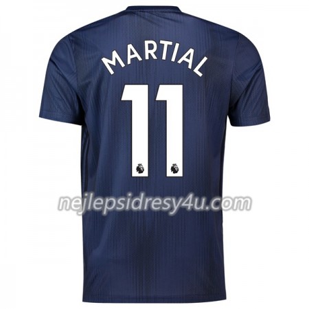 Fotbalový Dres Manchester United Martial 11 Alternativní 2018/19